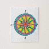 Roos Legpuzzel (Verticaal)