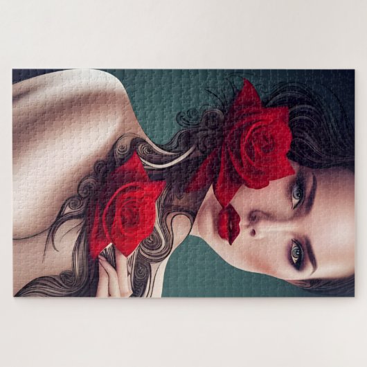 Roos Legpuzzel (Horizontaal)