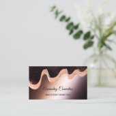 Roos leidt tot nagelstollen waslijst Wax Makeup Bo Visitekaartje (Staand voorkant)