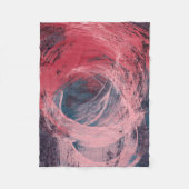 Roos Licht I Fleece Deken (Voorkant)