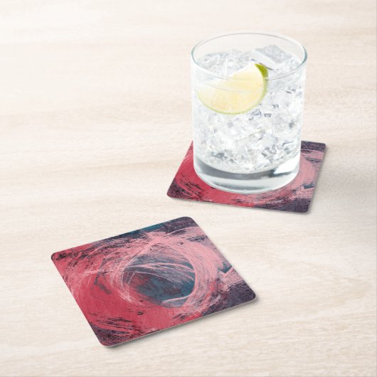 Roos Licht I Kartonnen Onderzetters (Insitu)