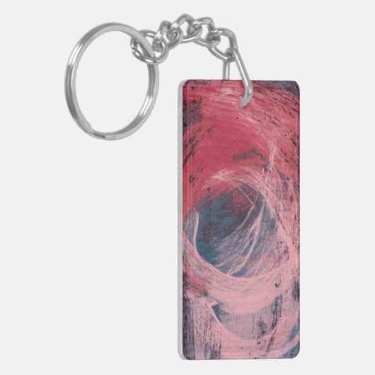 Roos Licht I Sleutelhanger (Voorkant Links)