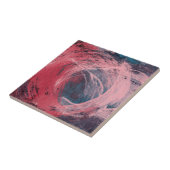 Roos Licht I Tegeltje (Zijkant)