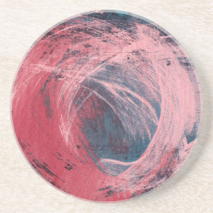 Roos Licht I Zandsteen Onderzetter