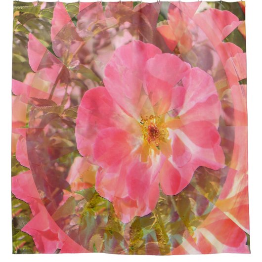 Roos Liefde...... Douchegordijn (Voorkant)