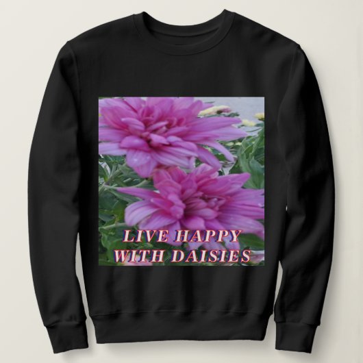 Roos Liefde Hoodie Trui (Design voorkant)