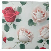 Roos Liefde Trendy Collectie Tegeltje (Voorkant)