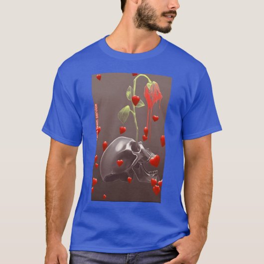 roos liefde vintage t-shirt (Voorkant)