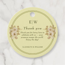 Roos Lijst - Monogram Hemelse Gele Huwelijk