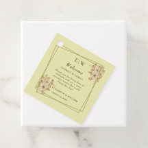 Roos Lijst - Monogram Hemelse Gele Huwelijk