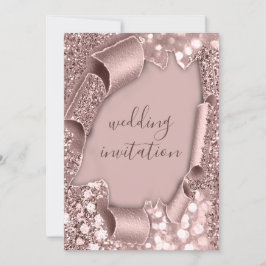 Roos Lijst Weddenschap Glitter Bridal Powder Kaart