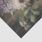 Roos Lila Azalea Flower Floral Decoupage Fine Art Tissuepapier (Detail)