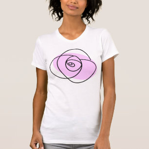 Roos Lila t-shirt
