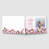 Roos Lily Pearl Roze Foto Uitvaart Gastenboek (Volledig)