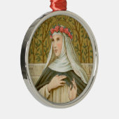 Roos Lima (BK 020) Metalen Ornament (Rechts)