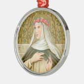 Roos Lima (BK 020) Metalen Ornament (Links)