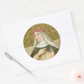 Roos Lima (BK 020) Ronde Sticker (Envelop)