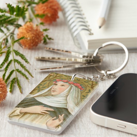 Roos Lima (BK 020) Sleutelhanger (Voorkant Rechts)