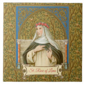 Roos Lima (BK 020) Tegeltje (Voorkant)