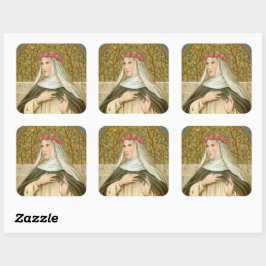 Roos Lima (BK 020) Vierkante Sticker