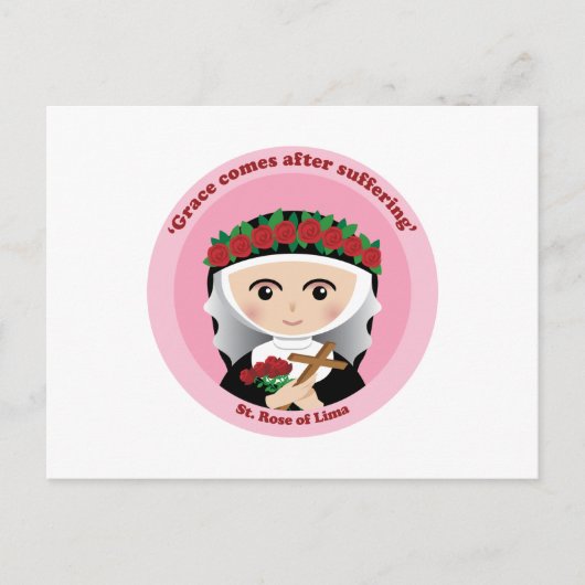 Roos Lima Briefkaart (Voorkant)