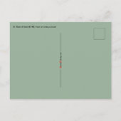 Roos Lima (Detail; K 48) Briefkaart (Achterkant)