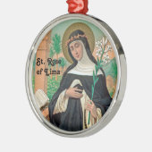 Roos Lima (Detail; K 48) Metalen Ornament (Links)