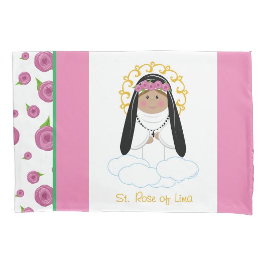 Roos Lima Kussensloop (Voorkant)