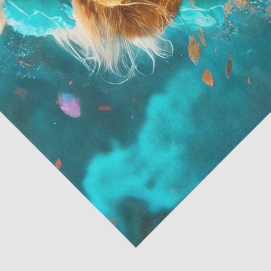 Roos Lion King tissuepapier (Detail)