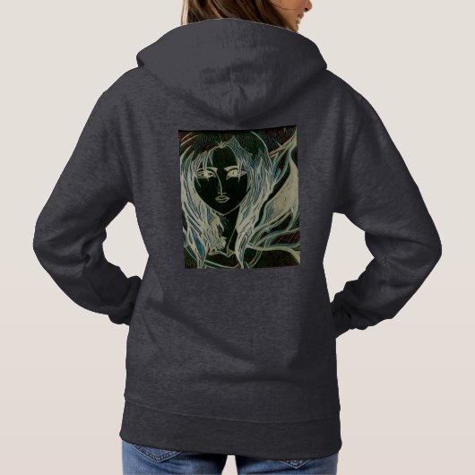 Roos Love Design Romance Hoodie (Achterkant)