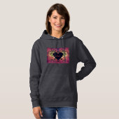 Roos Love Design Romance Hoodie (Voorkant volledig)