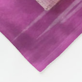 Roos L'Sinaasappel Fleece Deken (Hoek)