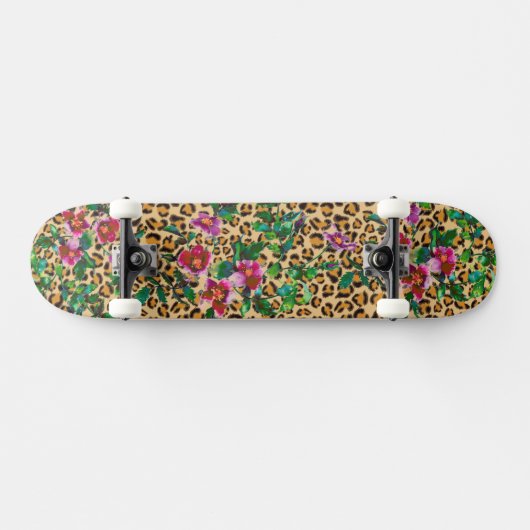  Roos - luipaard Skateboard (Horizontaal)