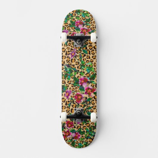  Roos - luipaard Skateboard (Voorkant)