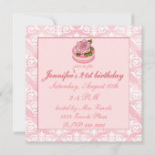 Roos Macarons Kaart (Voorkant)