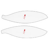 Roos Madder, Lava Red, bloemontwerp Basketbal (Panelen)