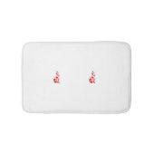 Roos Madder, Thunderbird floral Design Badmat (Voorkant)