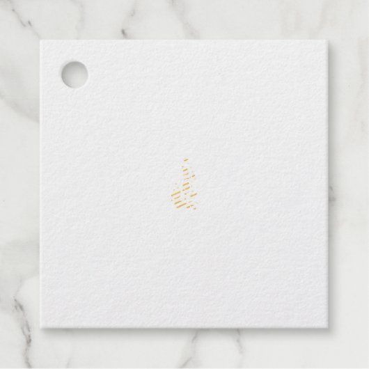 Roos Madder, Thunderbird floral Design Bedankjes Labels (Voorkant)