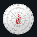 Roos Madder, Thunderbird floral Design Dartbord<br><div class="desc">De spanning van het spel. De spanning in de lucht. Op het moment dat de dart je vingertoppen verlaat, gericht op perfectie. Elk dartbord vertelt een verhaal - van gevierde overwinningen, ontstoken rivaliteiten en vaardigheden die zijn aangescherpt over talloze worpen. Of je nu een doorgewinterde speler bent die de bullseye...</div>