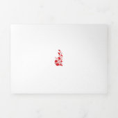 Roos Madder, Thunderbird floral Design Drieluik Kaart (Cover)