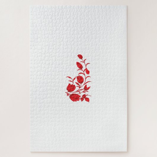 Roos Madder, Thunderbird floral Design Legpuzzel (Verticaal)