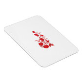 Roos Madder, Thunderbird floral Design Magneet (Rechterzijde)