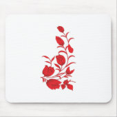 Roos Madder, Thunderbird floral Design Muismat (Voorkant)