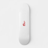 Roos Madder, Thunderbird floral Design Persoonlijk Skateboard (Voorkant)