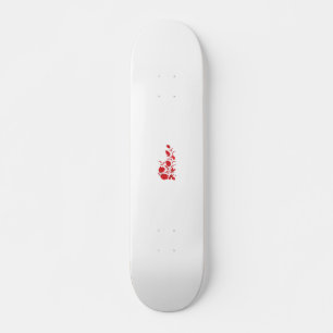 Roos Madder, Thunderbird floral Design Persoonlijk Skateboard
