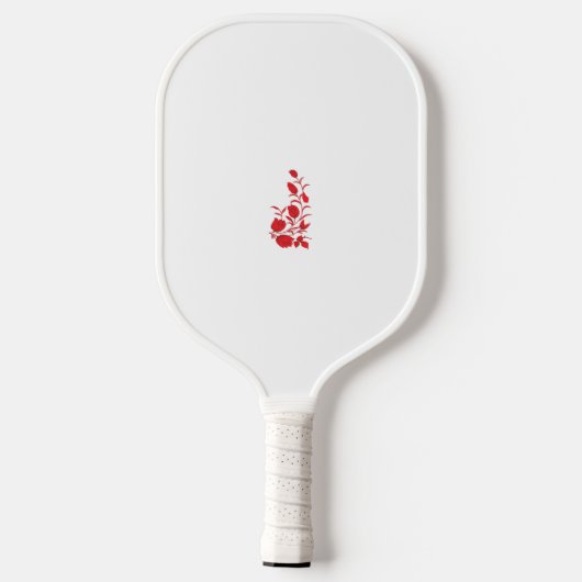 Roos Madder, Thunderbird floral Design Pickleball Paddle (Achterkant)