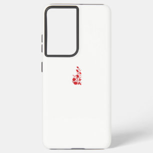 Roos Madder, Thunderbird floral Design Samsung Galaxy Hoesje