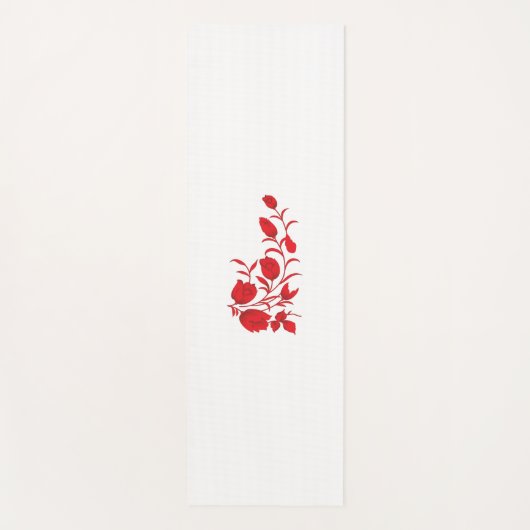 Roos Madder, Thunderbird floral Design Yogamat (Voorkant)