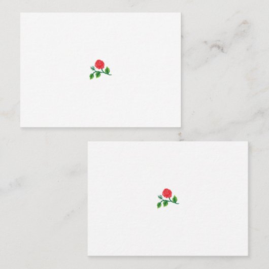 Roos Madder, Watermeloen tuin rozen Design Plaatskaartje (Voorkant / Achterkant)