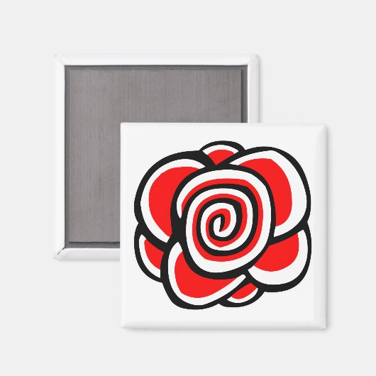 Roos Magneet (Voorkant / Achterkant)